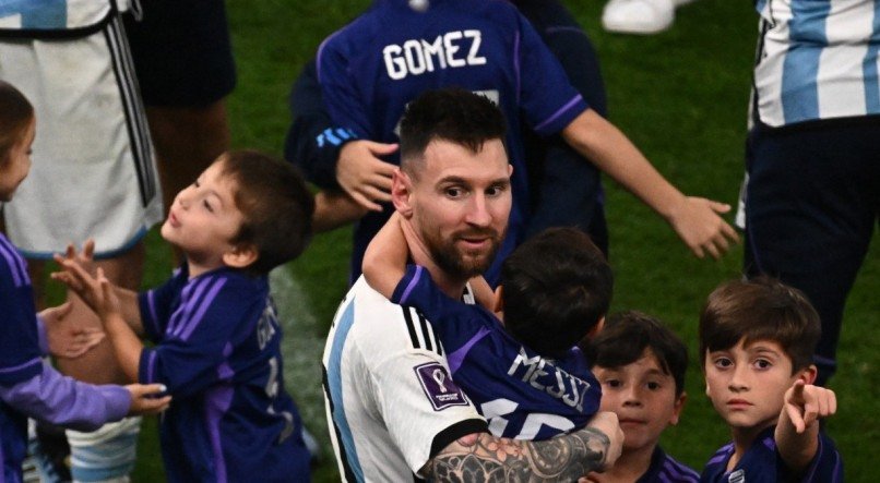 Messi e Antonella têm três filhos: Thiago, Mateo e Ciro 