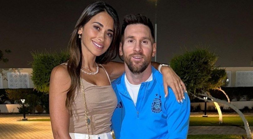 Antonella Roccuzzo é casada com Lionel Messi