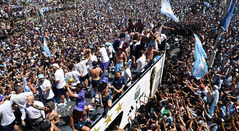 Argentina foi campe&atilde; da Copa do Mundo 2022