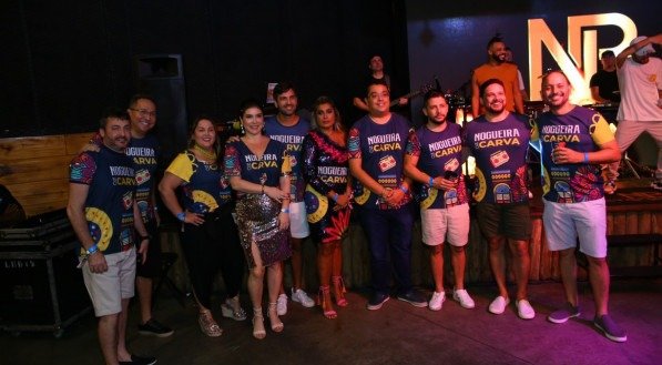 Armando Nogueira reúne time do Hub Nogueira Corretores e construtores parceiros no festão Nogueira no Carva, em Boa Viagem