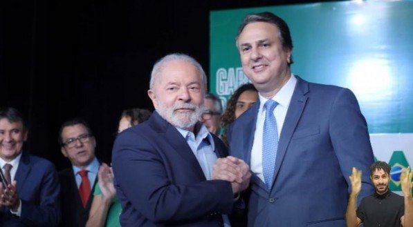 Lula e Camilo Santana