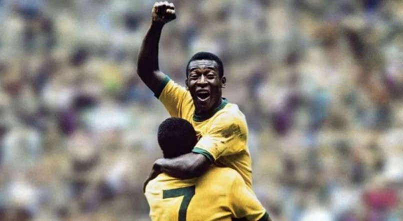 Pelé é o único jogador a vencer três Copas do Mundo