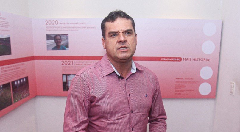 Di&oacute;genes Braga, presidente do N&aacute;utico