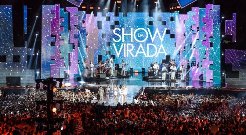 'Show da Virada' ser&aacute; destaque da TV Globo na noite de R&eacute;veillon 2023