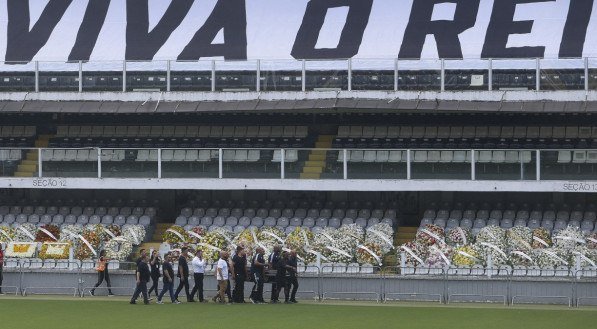 Velório do Rei Pelé, em Santos