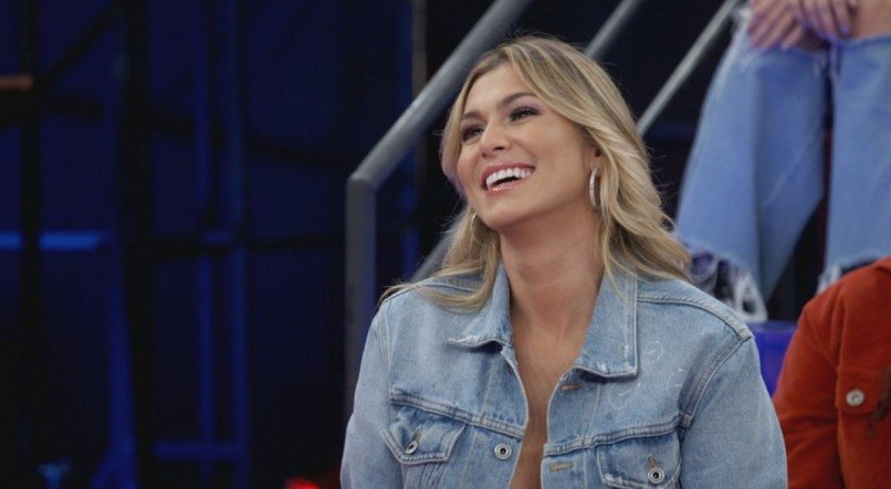 Lívia Andrade estreou na TV Globo em agosto de 2022 pelo 'Domingão com Huck'. 