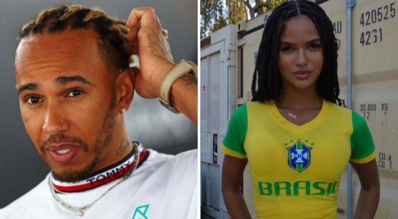 Lewis Hamilton e Juliana Nalú estão vivendo um possível affair