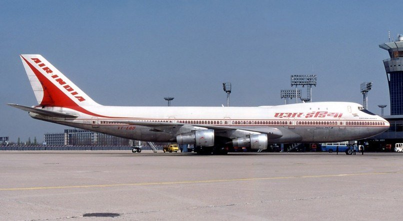 Episódio aconteceu durante o voo da Air India