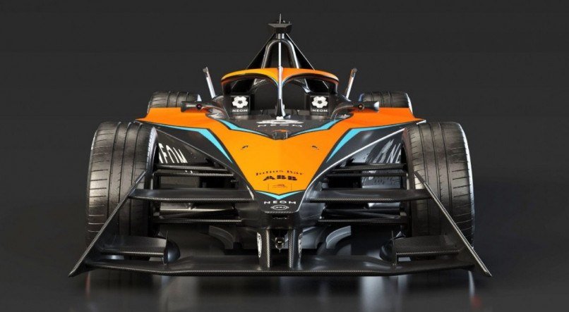 Carro da McLaren na Fórmula E