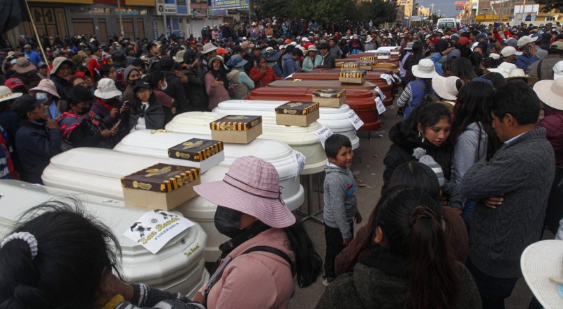 Protestos no Peru registraram dezenas de mortes