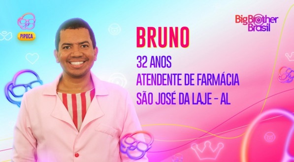 Bruno está confirmado no BBB 23