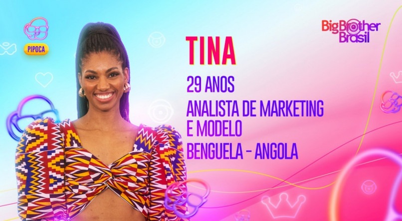 Tina do BBB 23 tem 29 anos