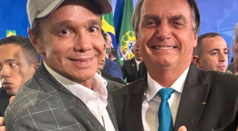 Netinho com Bolsonaro