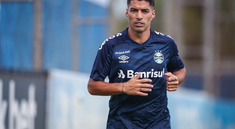 Luis Su&aacute;rez, no Gr&ecirc;mio