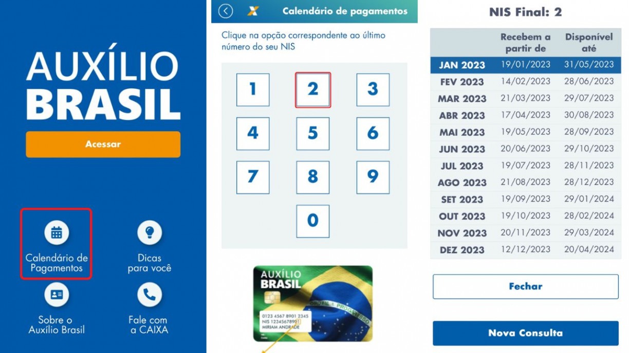 App Auxílio Brasil. 