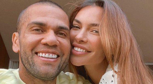 Daniel Alves e esposa, Joana Sanz.