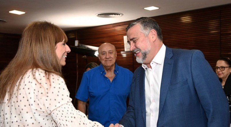 Ministro-chefe da Secretaria de Comunicação Social da Presidência da República, Paulo Pimenta, visitou as instalações da TV Pública da Argentina (TVP), em Buenos Aires