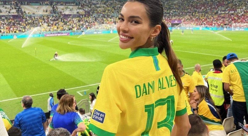 MULHER DE DANIEL ALVES Joana Sanz é a esposa de Daniel Alves