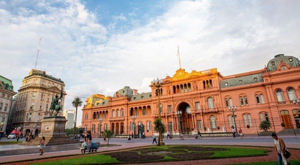 Casa Rosada, sede presidencial do governo argentino