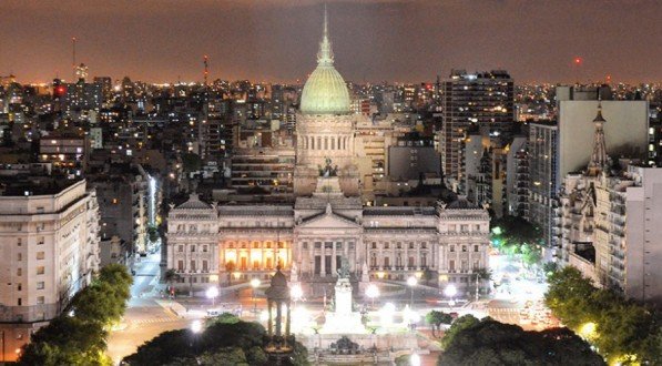 Congresso de la Naci&oacute;n, em Buenos Aires
