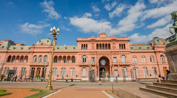 Casa Rosada, sede presidencial do governo argentino