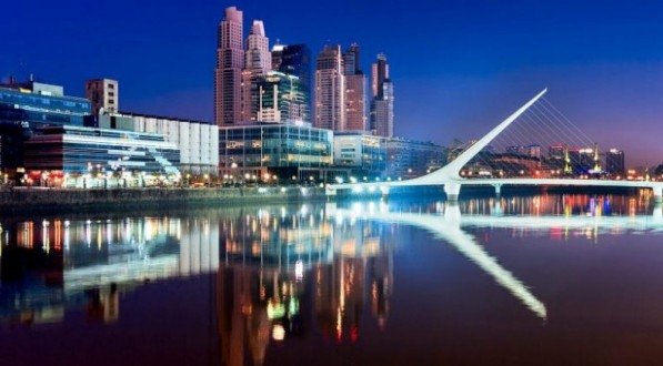 Ponte de la Mujer, em Buenos Aires