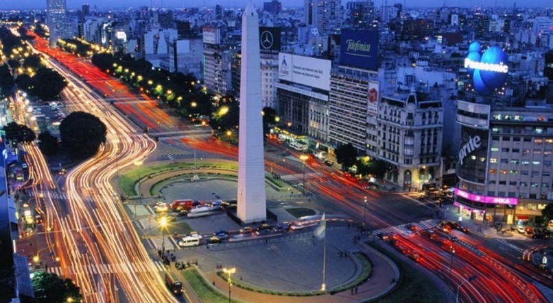 O Obelisco, principal monumento da Argentina 