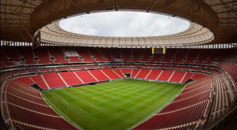 Arena Mané Garrincha será o palco da Supercopa do Brasil 2023 entre Palmeiras e Flamengo