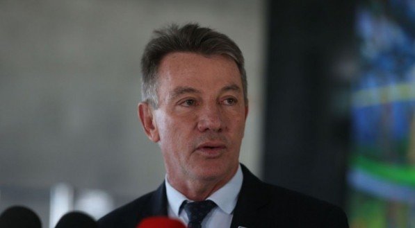 O governador de Roraima, Antonio Denarium