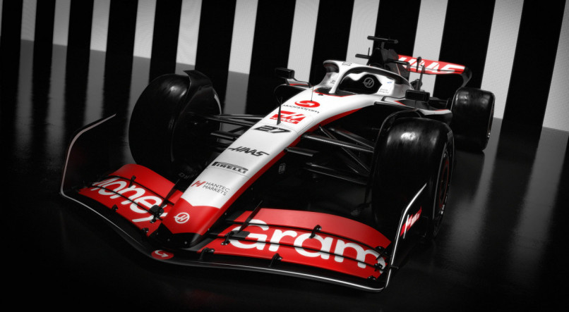 VF-23, novo carro da Haas para a temporada 2023 da Fórmula 1