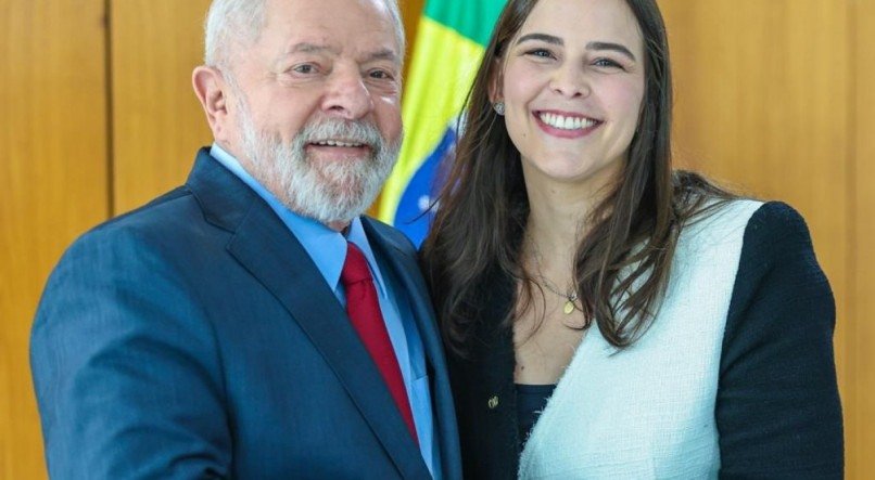 Deputada federal Maria Arraes se reúne com o presidente Lula