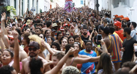 Prévias do Carnaval 2023 nas Ladeiras de Olinda. 