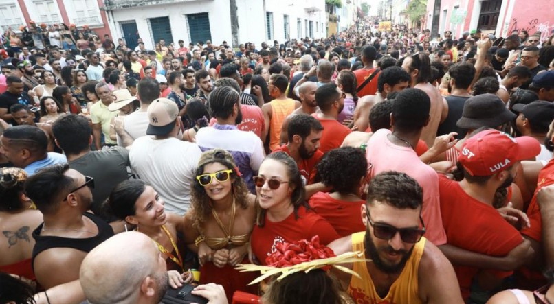 Prévias do Carnaval 2023 nas Ladeiras de Olinda. 

