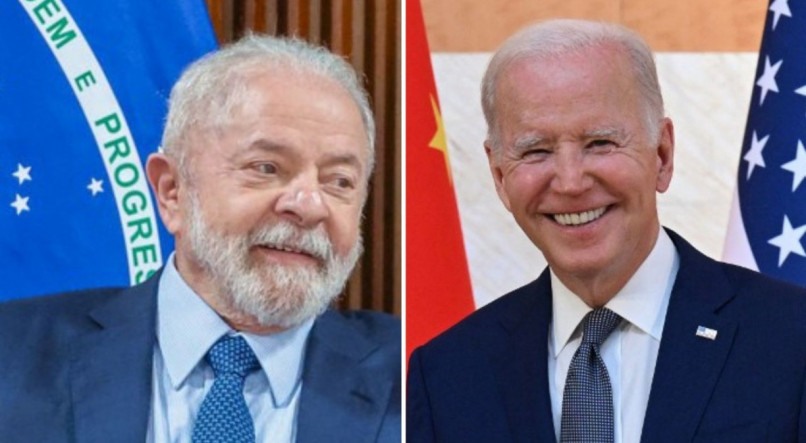 Lula e Baiden vão se encontrar na próxima sexta-feira (10) na Casa Branca