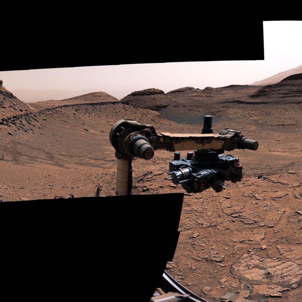 Rover da Nasa encontra rochas onduladas causadas por ondas em Marte Divulgação/NASA/JPL