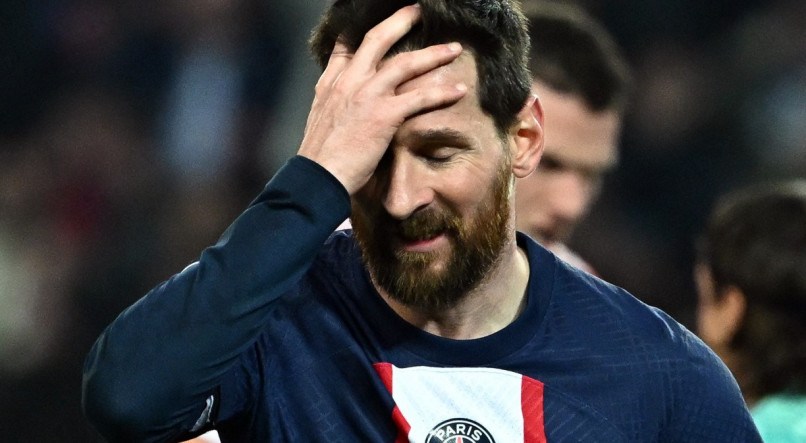 Mesmo com a liderança no Campeonato Francês, o PSG, de Messi, não faz boa temporada