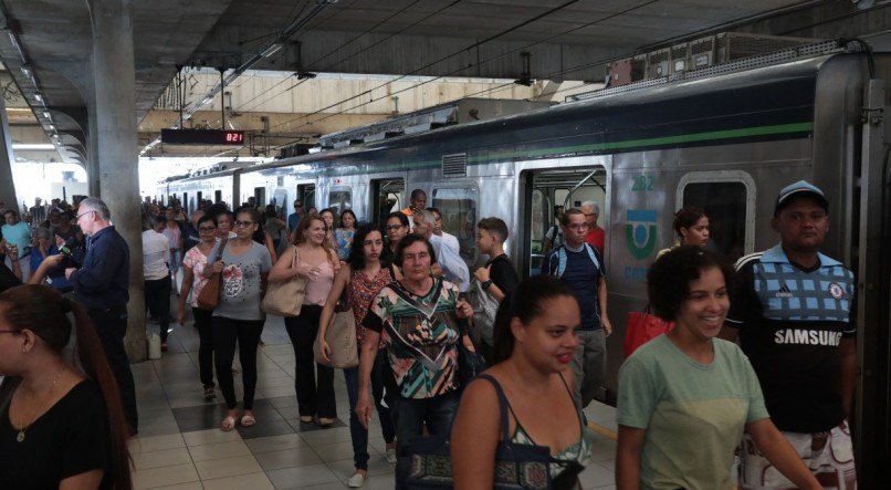 Torcedores de Sport e Fortaleza podem retornar do jogo de metrô