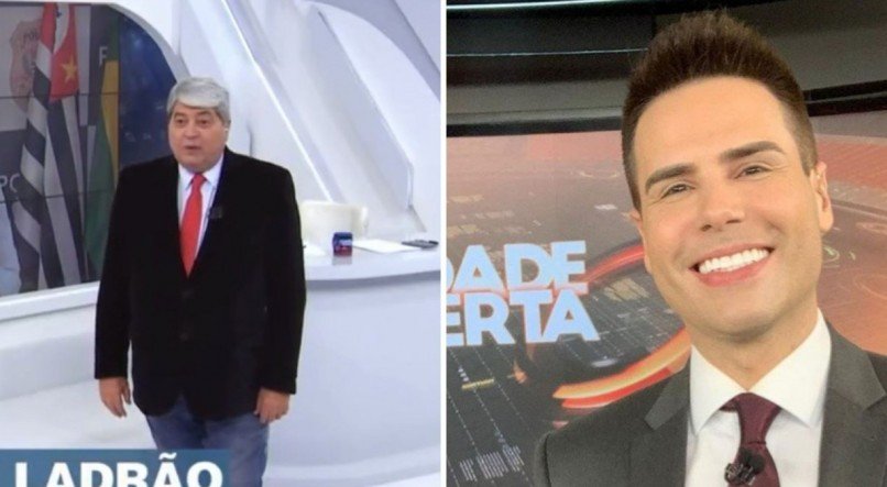 Datena teria alfinetado Luiz Bacci ao vivo durante o programa