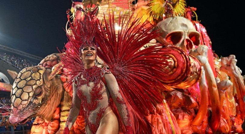 Desfile da Imperatriz no Carnaval 2023 do Rio de Janeiro