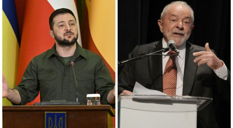 Zelenski pediu formalmente o encontro com o presidente brasileiro. Lula se esquivou, mas, sob pressão, resolveu aceitar o convite