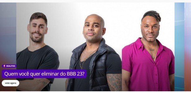 Quem Sai Do Bbb Hoje Enquete Atualizada Agora Uol Parcial Porcentagem