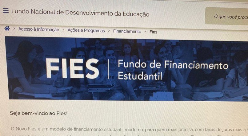 Confira o calendário do Fies 2023.