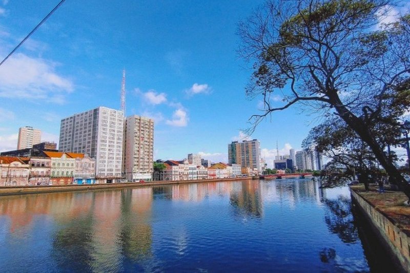 Recife Antigo em dia de sol