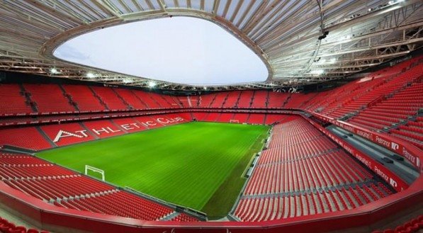Estádio San Mamés é a casa do Athletic Bilbao