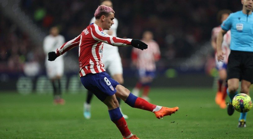 Antoine Griezmann, jogador do Atlético de Madrid. 