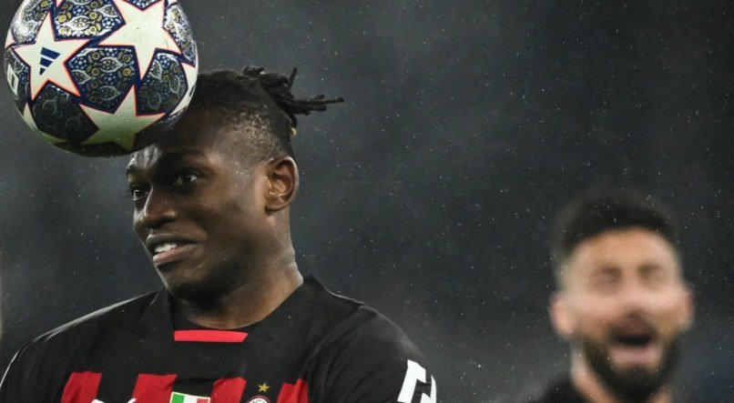 Rafael Le&atilde;o, jogador portugu&ecirc;s que atua no Milan. 