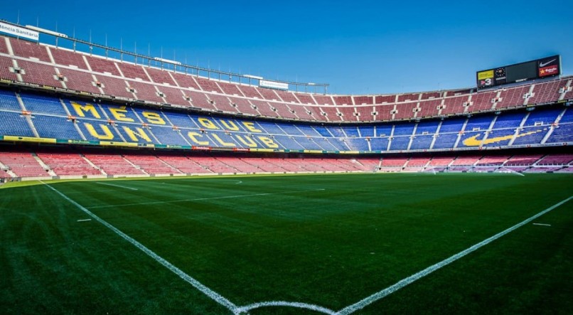 Camp Nou é o estádio do Barcelona