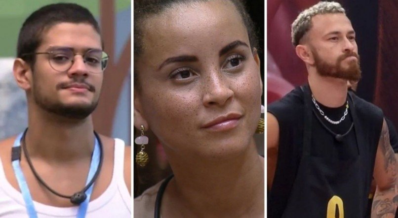 Gabriel, Domitila e Fred estão no paredão da semana no BBB 23