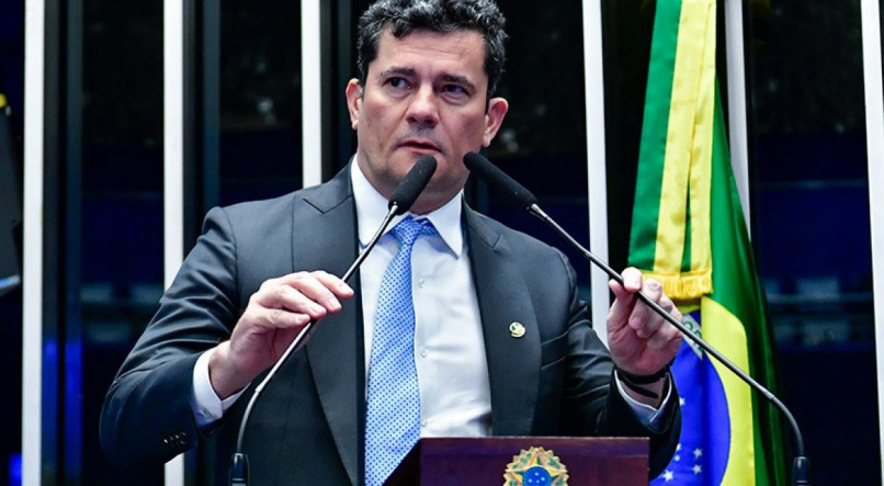 S&eacute;rgio Moro: senador pelo Uni&atilde;o Brasil e ex-ministro da Justi&ccedil;a ainda n&atilde;o se manifestou sobre inelegibilidade de Bolsonaro
