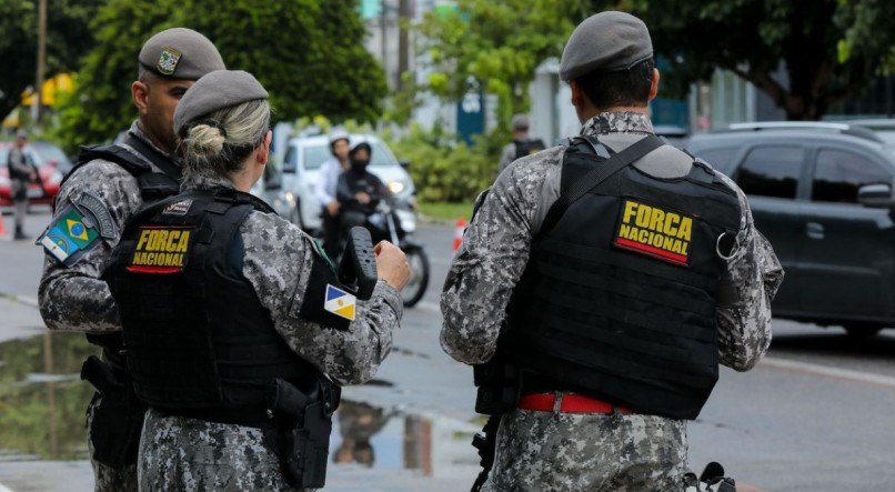 For&ccedil;a Nacional atuando no Rio Grande do Norte